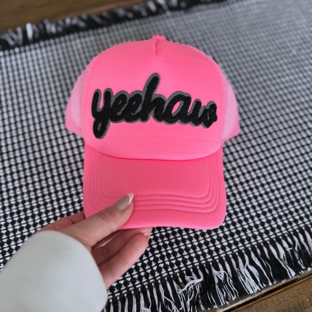 Hot Pink Trucker Hat